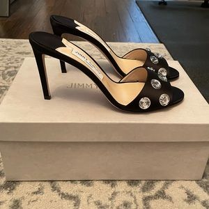 NIB Jimmy Choo embellished crystal sandals